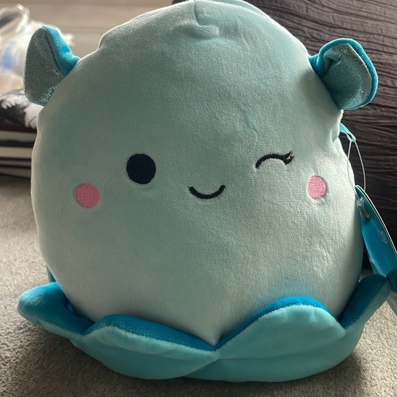 💕 Squishmallow LORETTA THE DUMBO OCTOPUS 7.5 inch NWT Squish - Picture 6 of 7